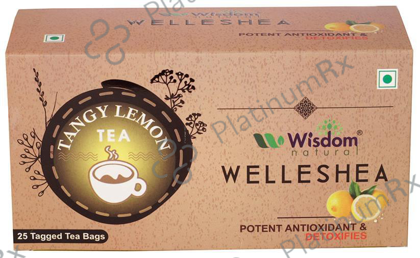 Wisdom Natural Tangy Lemon Welleshea Tea