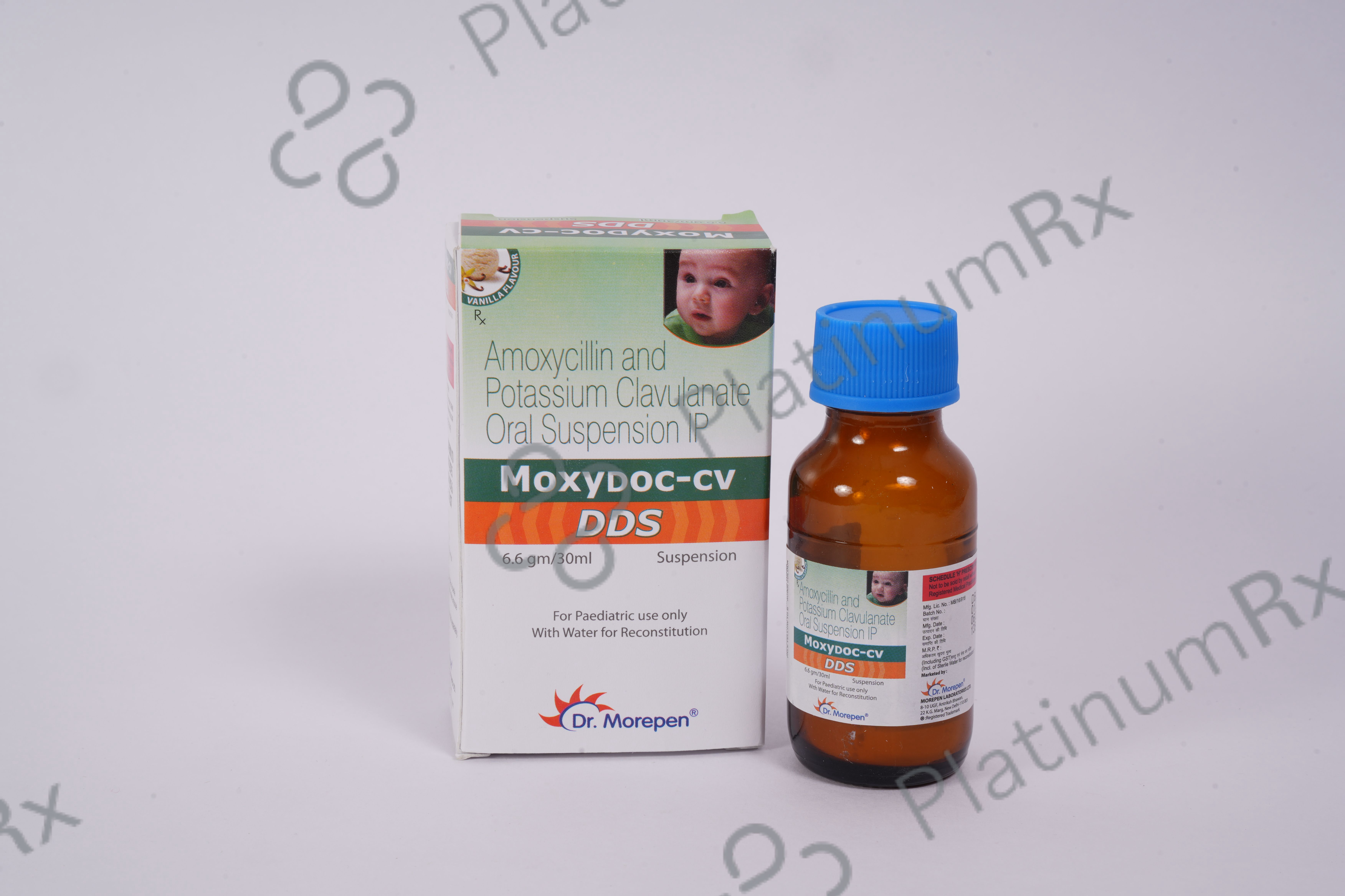 Moxydoc CV DDS Vanilla Oral Suspension 30ml