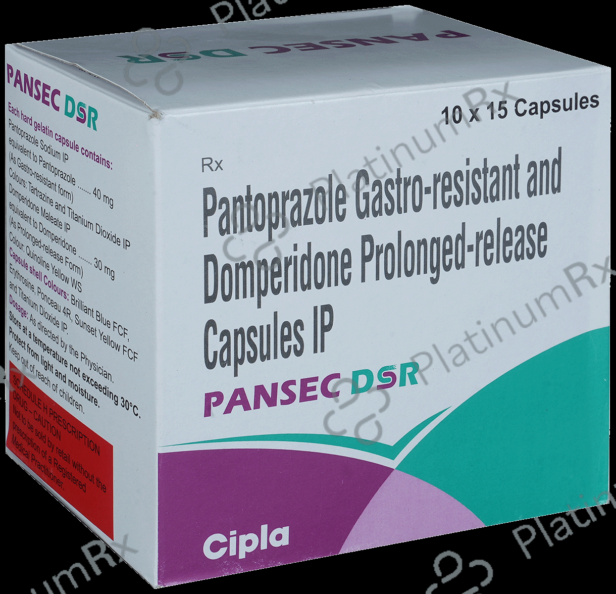Pansec DSR 30/40mg Capsule PR 15s