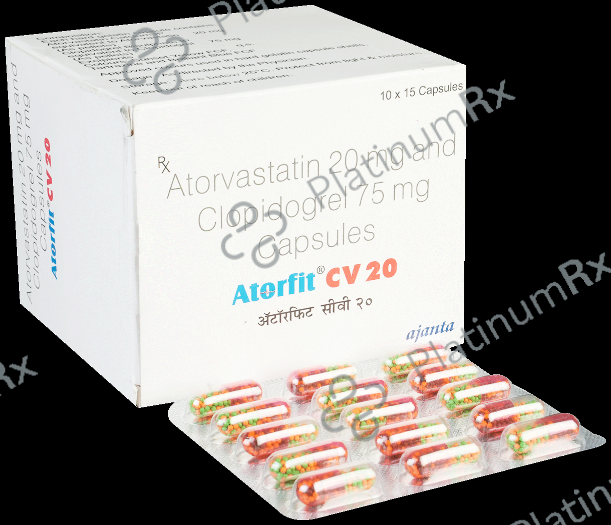 Atorfit CV 20/75mg Capsule 15s