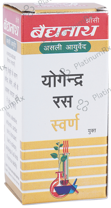Baidyanath (Jhansi) Yogendra Ras with Gold 25 tablets