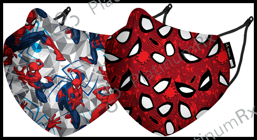 Nirvana Marvel N95 Face Covering Mask Medium Focus & Spidey Sense