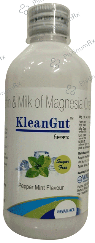 Kleangut Syrup Peppermint Sugar Free