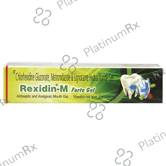 Rexidin M Forte Gel 15gm