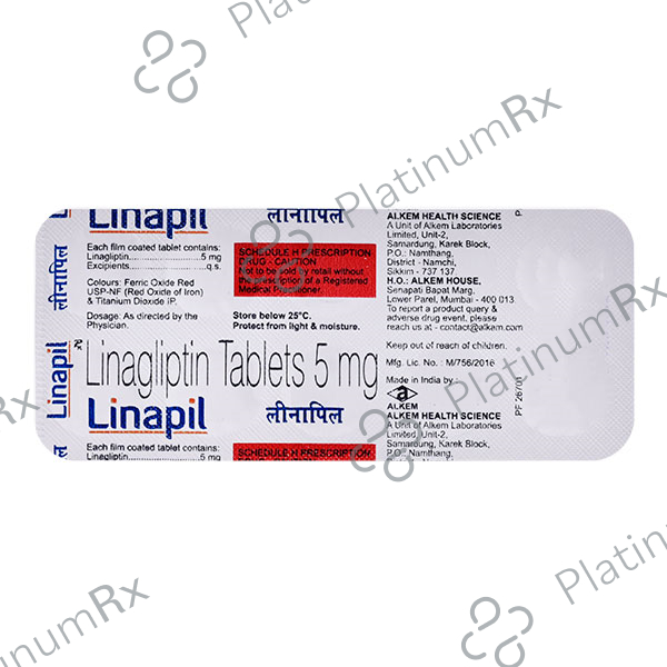 Linapil 5mg Tablet 10s