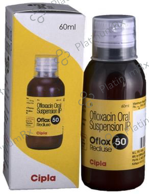 Oflox 50mg Suspension 60ml