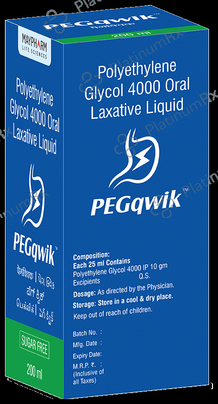 Pegqwik Oral Laxative Liquid