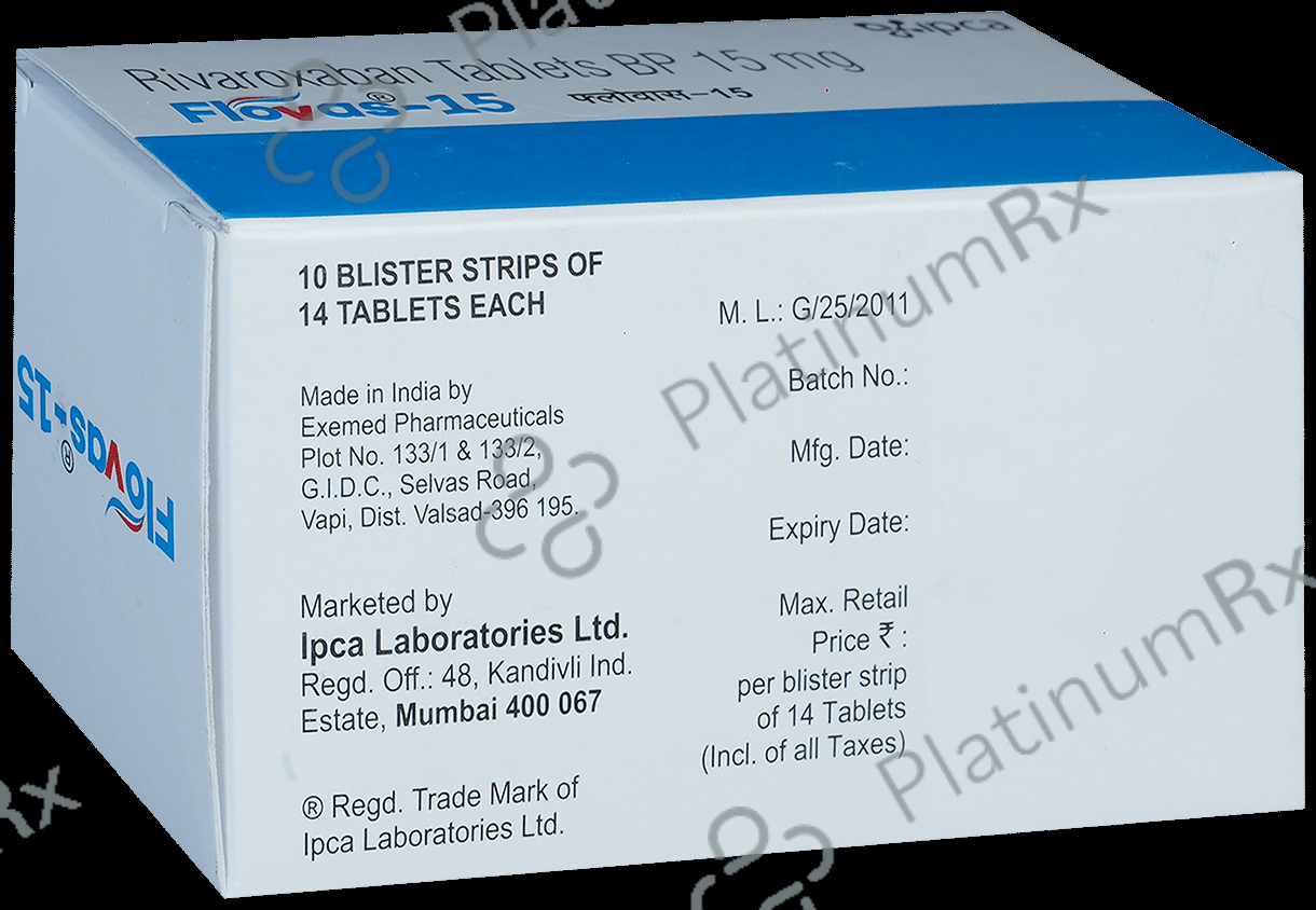 Flovas 15mg Tablet 14s