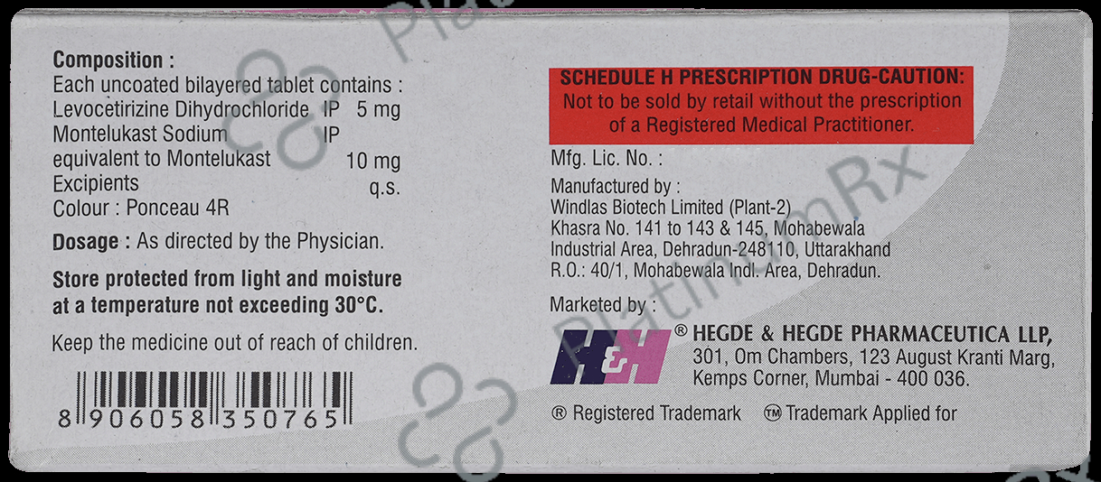 HHLevo M 5/10mg Tablet 10s