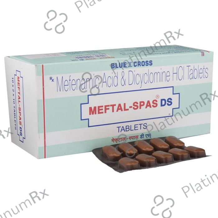 Meftal Spas DS 20/500mg Tablet 10s