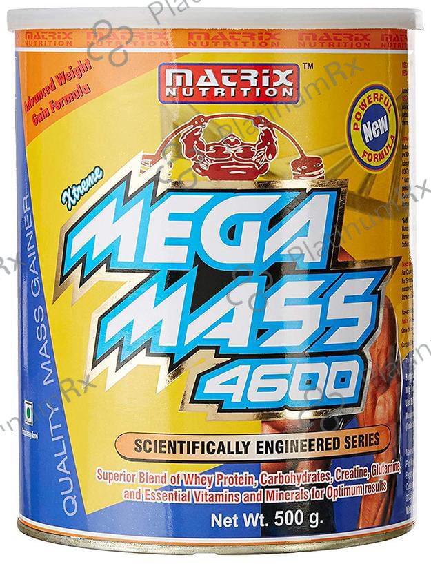 Matrix Nutrition Mega Mass 4600 Chocolate 1 lb