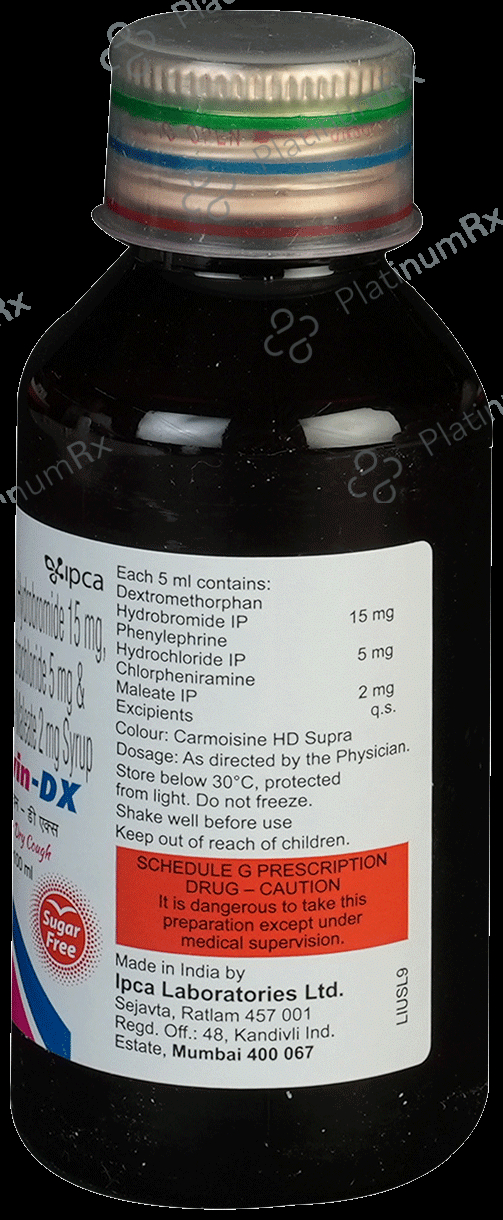 Solvin-DX Syrup Raspberry Sugar Free