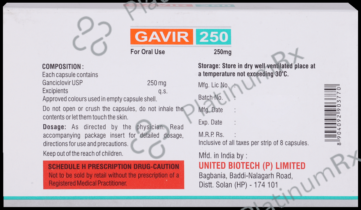 Gavir 250 Capsule