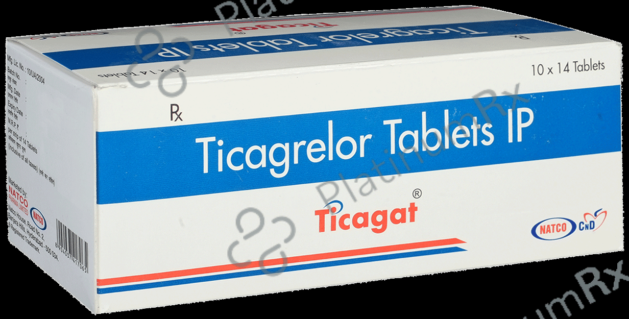 Ticagat 90mg Tablet 14s
