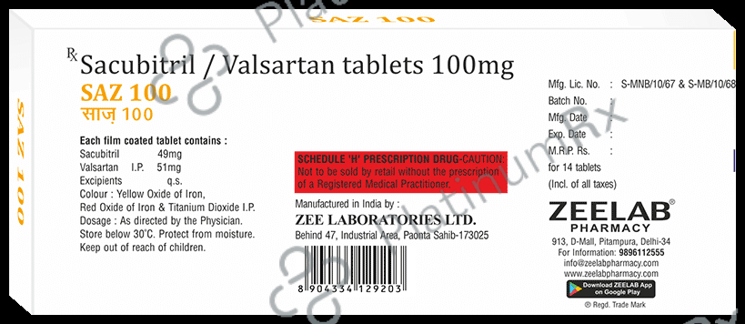 Saz 100 Tablet