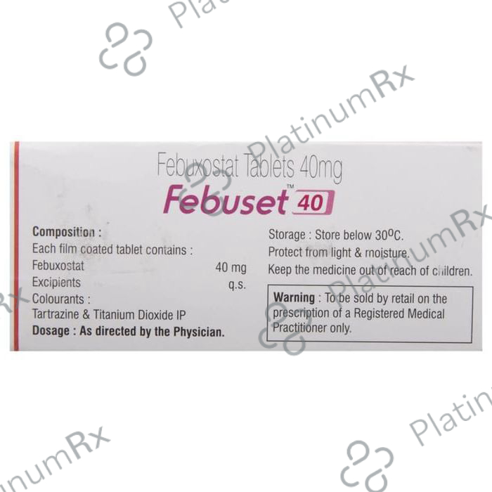 Febuset 40mg Tablet 10s