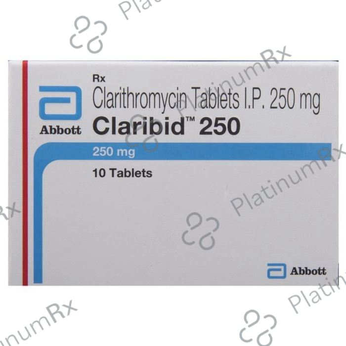 Claribid 250mg Tablet 10s