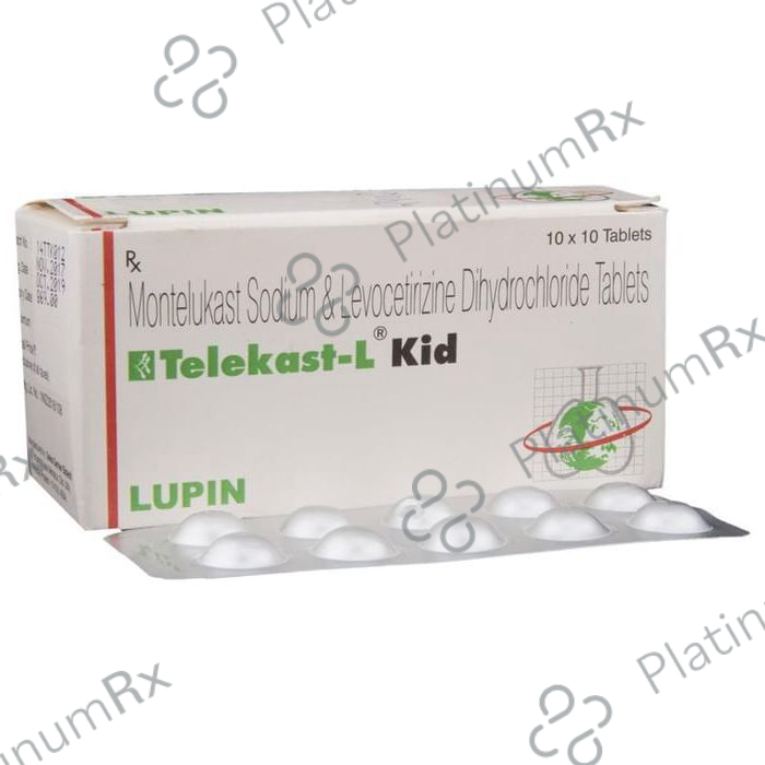 Telekast L Kid 2.5/4mg Tablet 10s