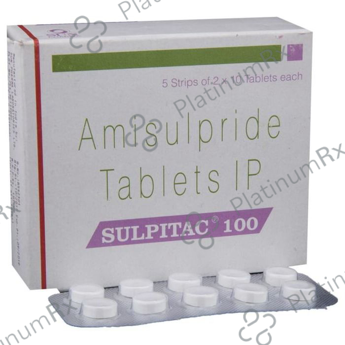 Sulpitac 100mg Tablet 10s