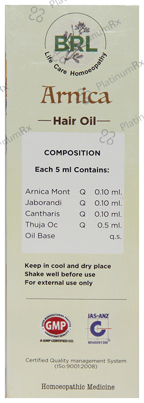 BRL Arnica Hair Oil 500 ml