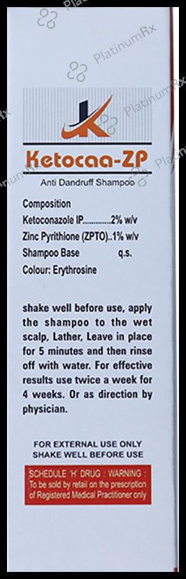 Ketocaa-ZP Anti Dandruff Shampoo