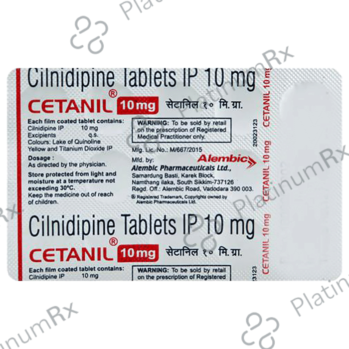Cetanil 10mg Tablet 15s