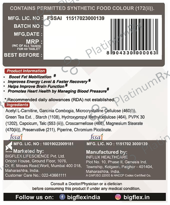 Pharmgrade Keto Shred Tablet