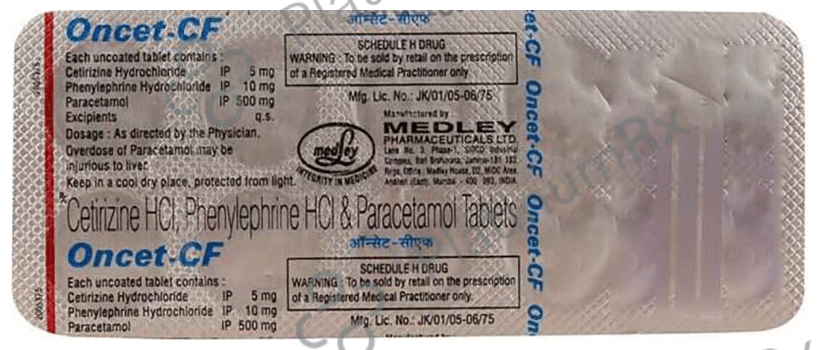 Oncet-CF Tablet