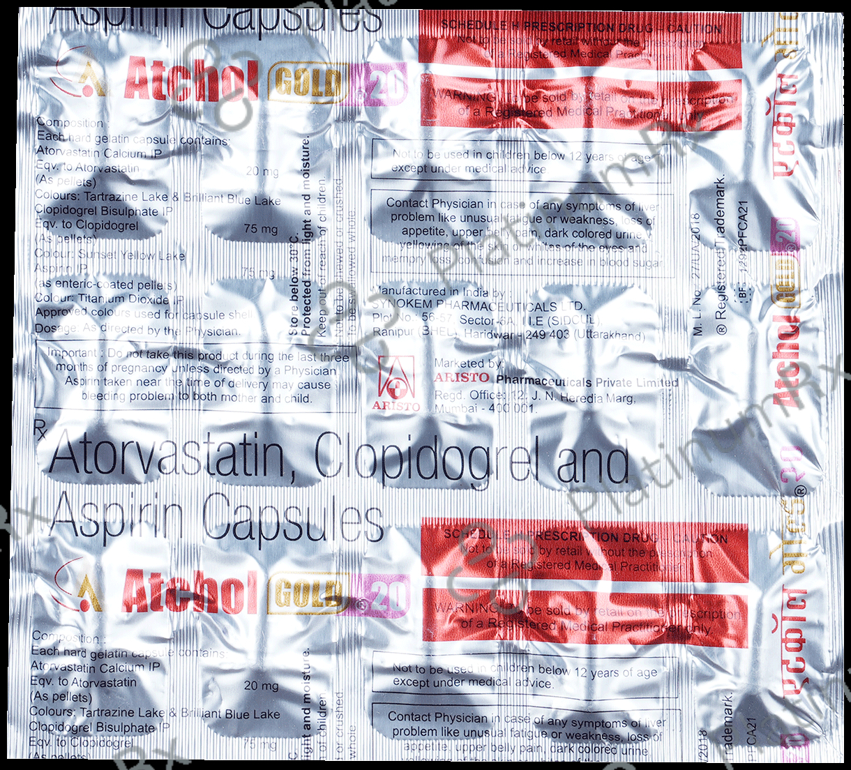 Atchol Gold 20 Capsule