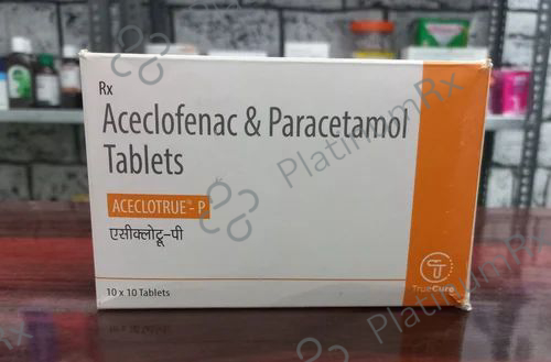 Aceclotrue P Tablet 10s