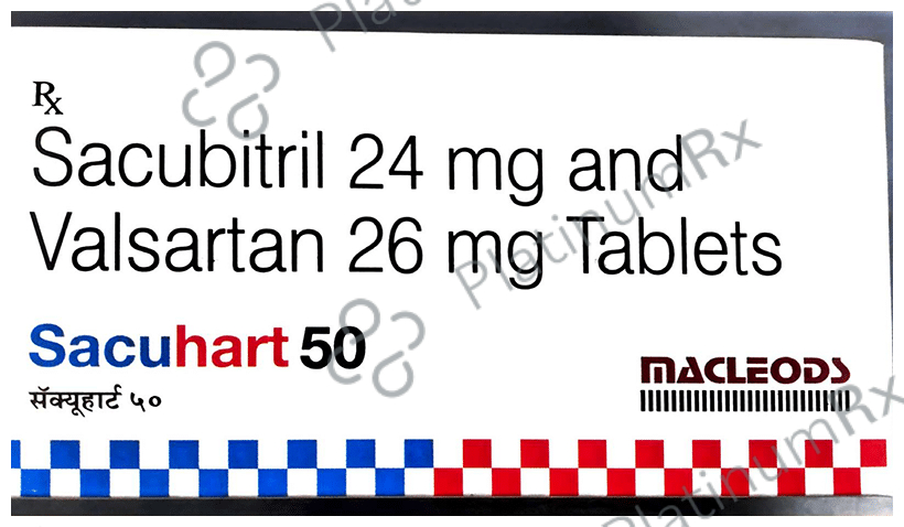 Sacuhart 50mg Tablet 10s