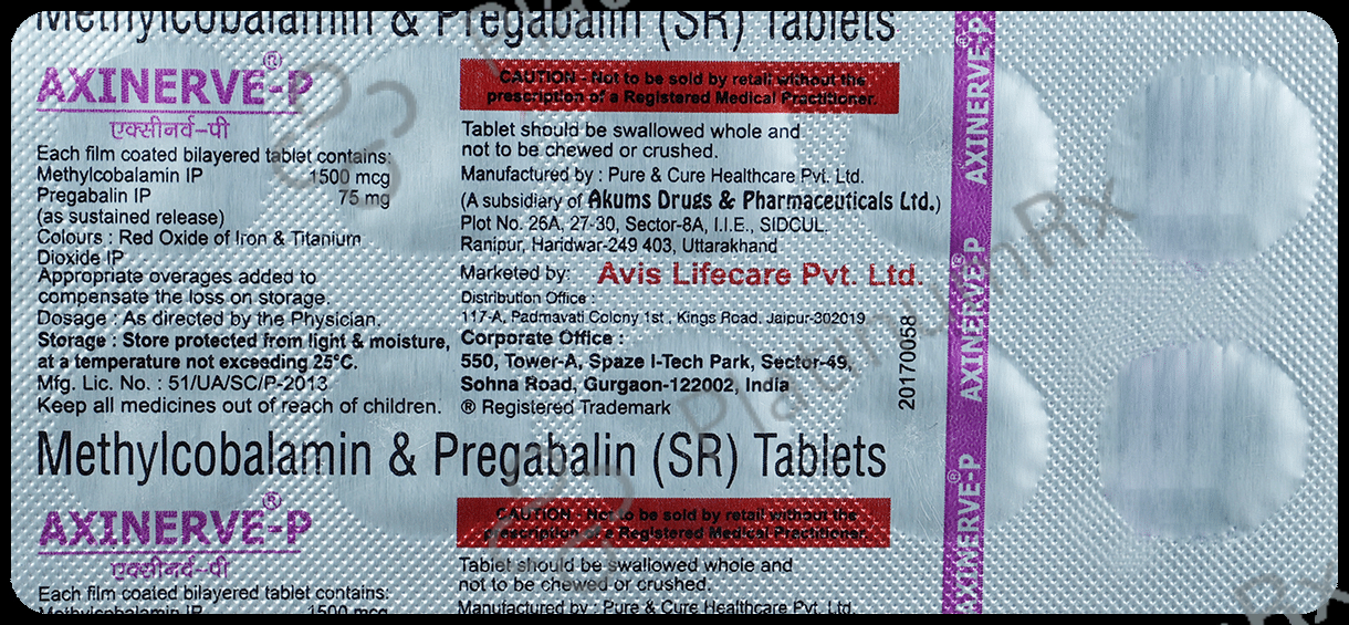 Axinerve-P Tablet SR