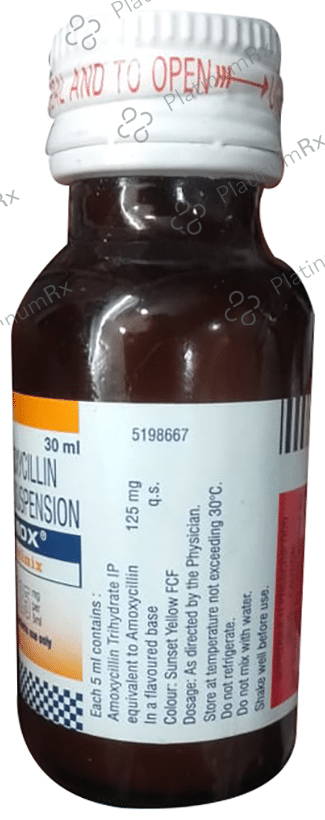 Mox Redimix 125 Oral Suspension 30 Oral Suspension
