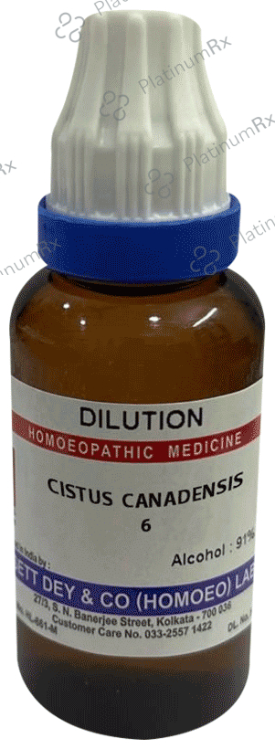 Sett Dey Cistus Canadensis Dilution 6
