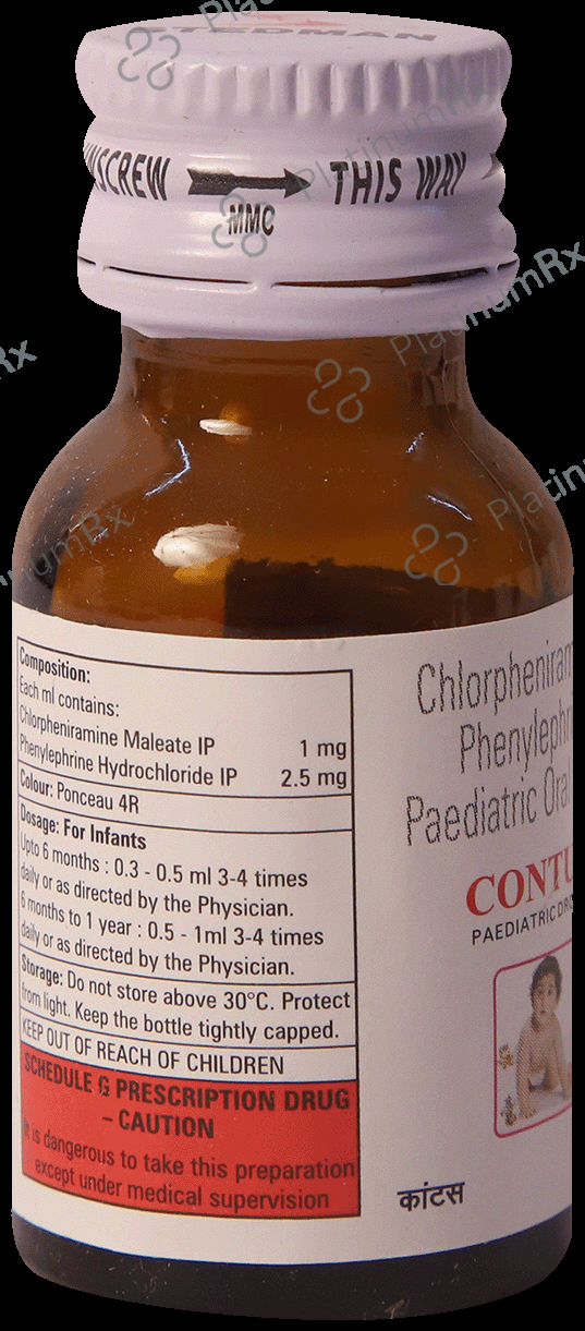 Contus Paediatric 1/2.5mg Oral Drops 15ml
