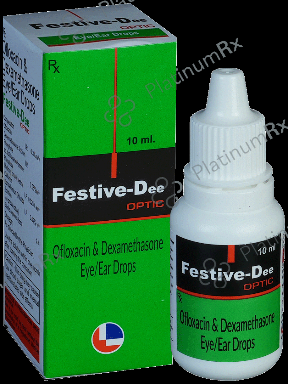Festive Dee Optic Eye/Ear Drop 10ml