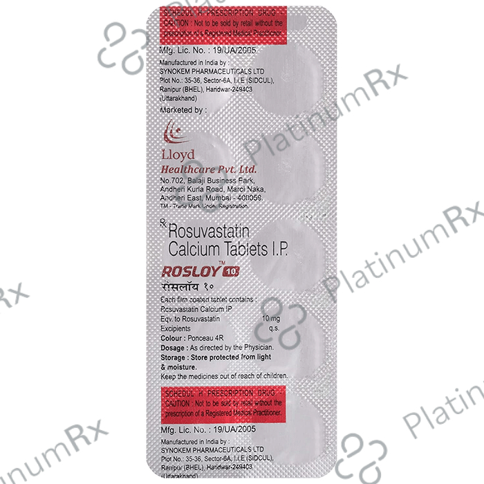 Rosloy 10 Tablet 10 Tablet