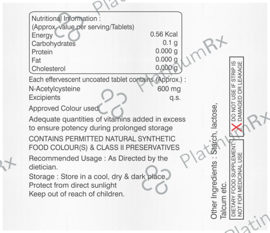 Mucoglad 600 Tablet