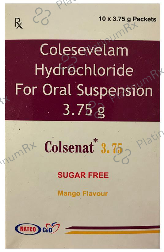 Colsenat 3.75 Oral Suspension Mango Sugar Free