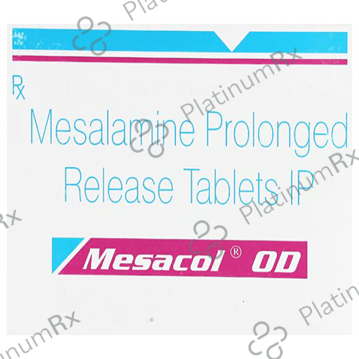 Mesacol OD 1200mg Tablet PR 15s
