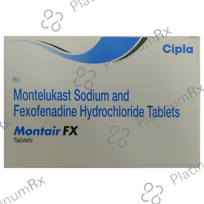 Montair FX 120/10mg Tab 15s