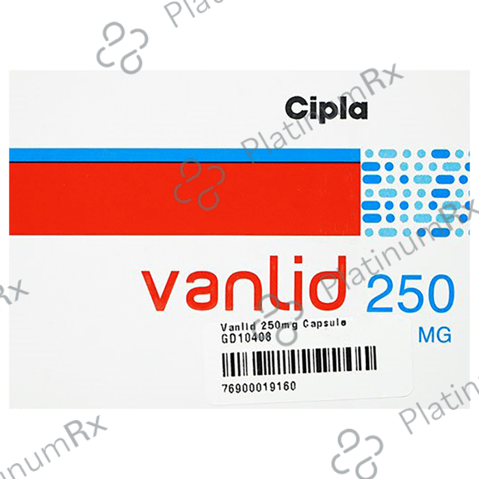 Vanlid 250mg Capsule 10s