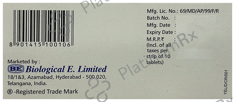 Megacef 200mg Tablet