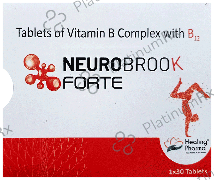 Healing Pharma Neurobrook Forte Tablet 30s