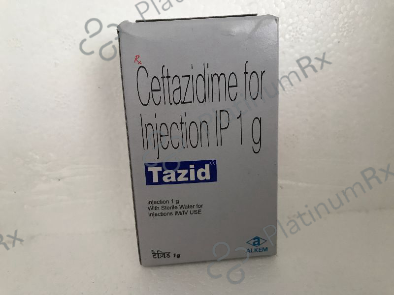 Tazid 250mg Injection 1s