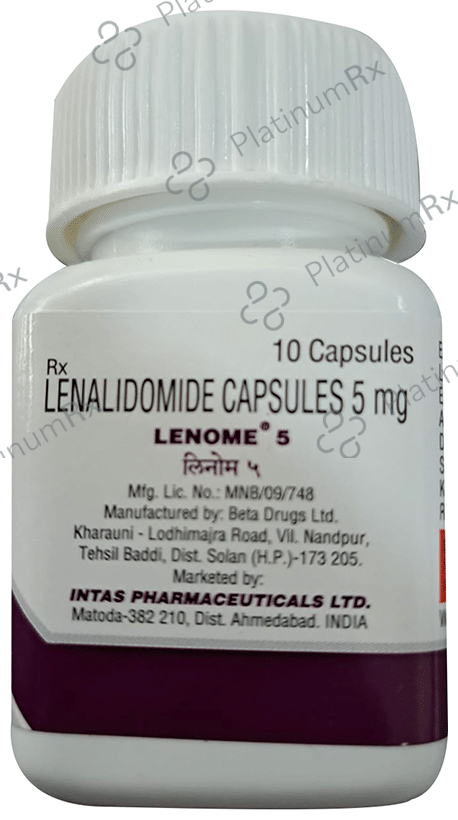 Lenome 5mg Capsule 10 capsules
