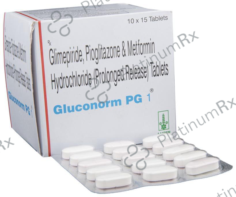 Gluconorm PG 1/500/15mg Tablet PR 15s