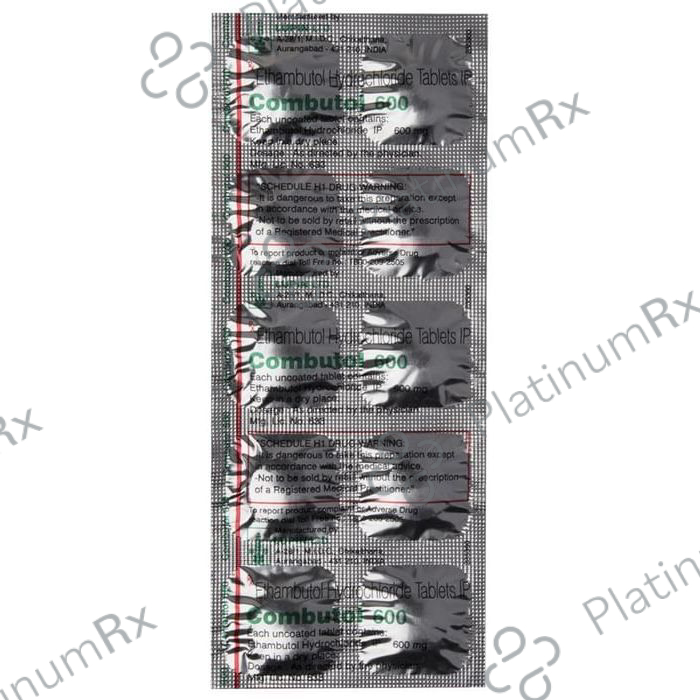 Combutol 600 Tablet