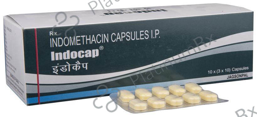 Indocap 25mg Capsule 10s