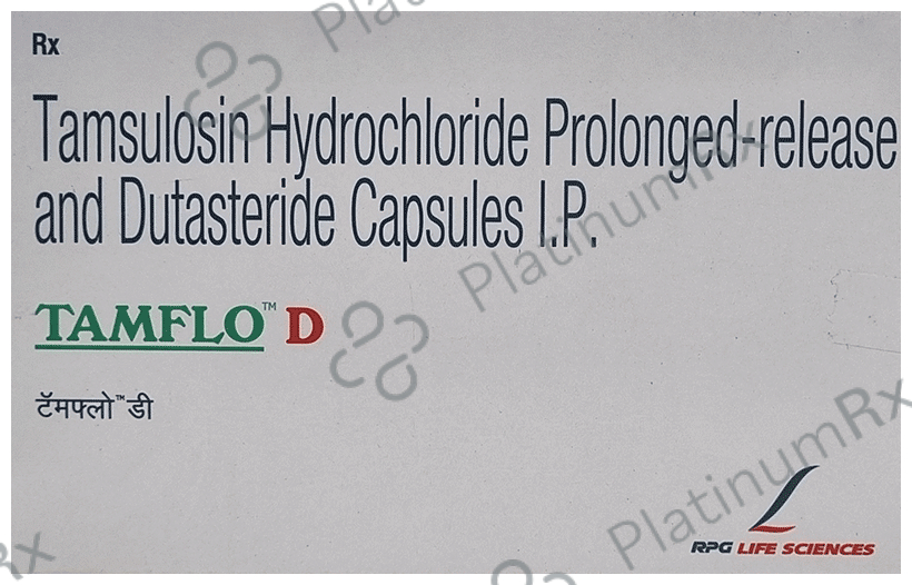 Tamflo D 0.4/0.5mg Capsule PR 10s